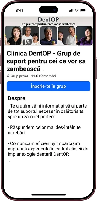 Facebook DentOP community group screenshot